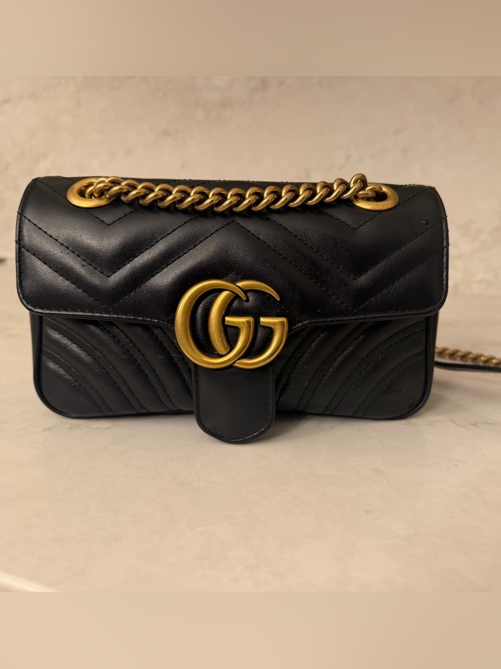 Small Gucci Black Marmont